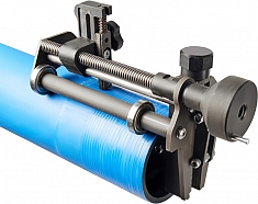 Использование устройства для снятия оксидного слоя пэ труб Gas Fusion УСО-800