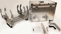 Комплектация центратора для раструбной сварки пластиковых труб Rotorica Rocket Jig Welder 160