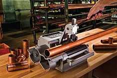 Применение станков для резки медных и нержавеющих труб Ridgid 122