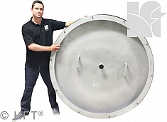 Размеры стальных заглушек для труб Huntingdon Fusion Techniques PSPR1050