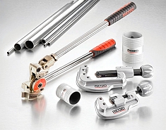 Трубогиб ручной рычажный Ridgid 612M с сопутствующими инструментами